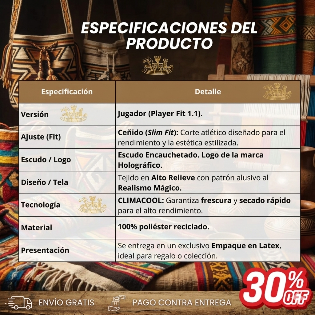 🇨🇴 CAMISETA SELECCIÓN COLOMBIA 2026 CALIDAD PREMIUM 🔥